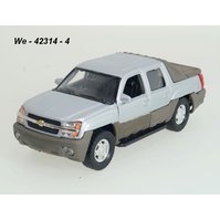 Welly 1:34-39 Chevrolet ´02 Avalanche (silver) - code Welly 42314, modely aut