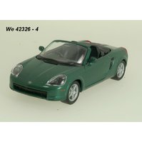 Welly 1:34-39 Toyota MR2 Spyder (green) - code Welly 42326, modely aut