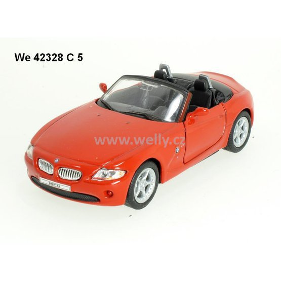 Welly 1:34-39 BMW Z4 convertible (red) - code Welly 42328C, modely aut