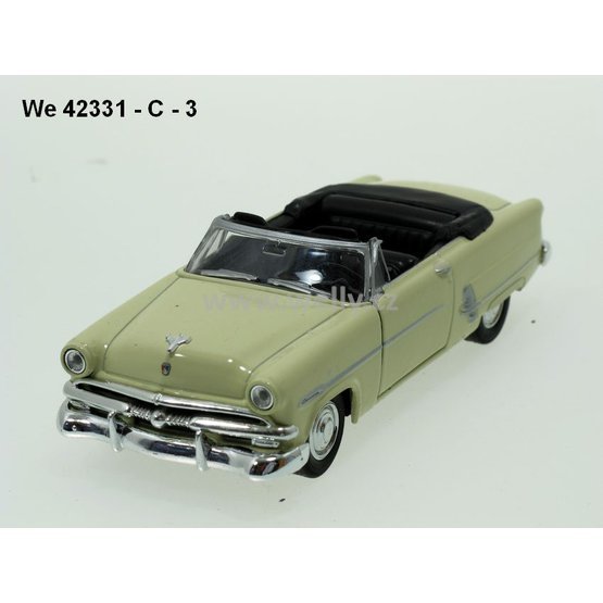 Welly 1:34-39 Ford ´53 Crestline Sunliner convert. (cream)- code Welly 42331C,modely aut