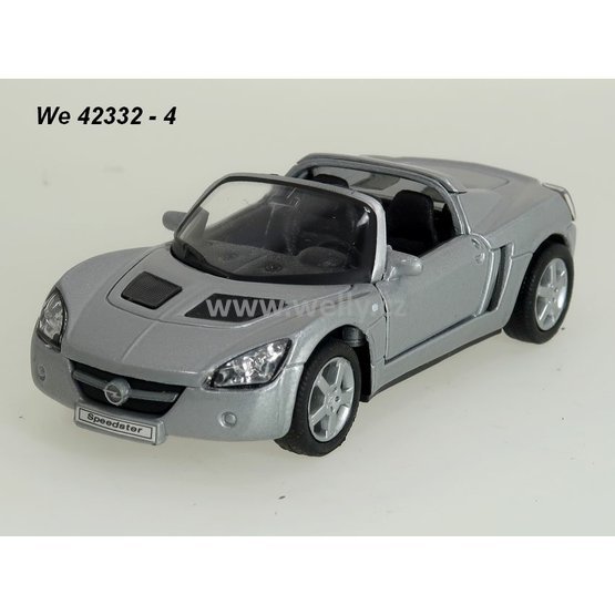 Welly 1:34-39 Opel ´01 Speedster (silver) - code Welly 42332, modely aut