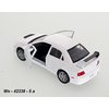Mitsubishi Lancer EVO VIII (white) - code Welly 42338, modely aut