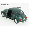Volkswagen Beetle Hard Top (green) - code Welly 42343, modely aut