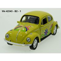 Welly 1:34-39 Volkswagen Beetle Hard Top Summer (yellow) - code Welly 42343 B2, modely