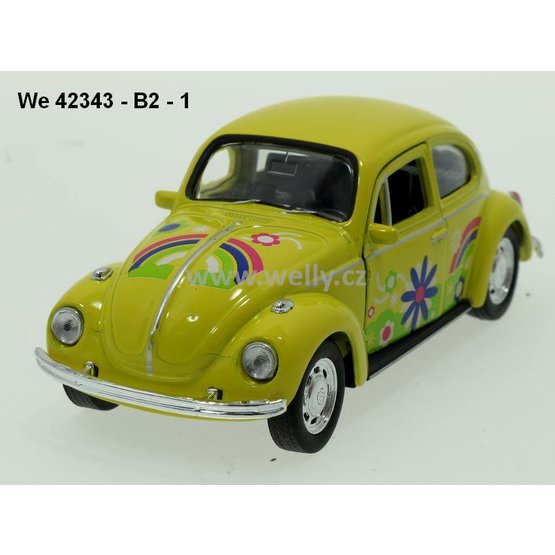 Welly 1:34-39 Volkswagen Beetle Hard Top Summer (yellow) - code Welly 42343 B2, modely