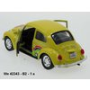 Volkswagen Beetle Hard Top Summer (yellow) - code Welly 42343 B2, modely