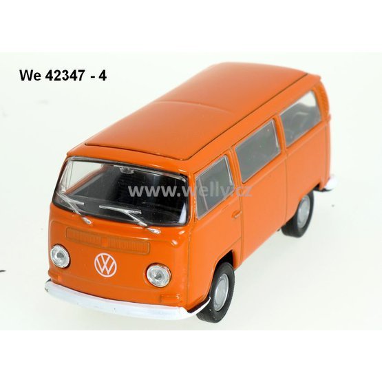 Welly 1:34-39 Volkswagen ´72 T2 Bus (orange) - code Welly 42347, modely aut