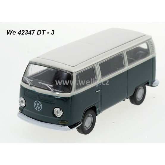 Welly 1:34-39 Volkswagen ´72 T2 Bus (green/cream) - code Welly 42347, modely aut
