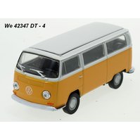 Welly 1:34-39 Volkswagen ´72 T2 Bus (yellow/cream) - code Welly 42347DT, modely aut