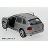 Porsche Cayenne Turbo (silver) - code Welly 42348, modely aut