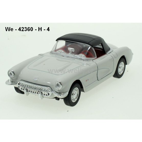 Welly Chevrolet ´57 Corvette soft top (pink) - code Welly 42360H