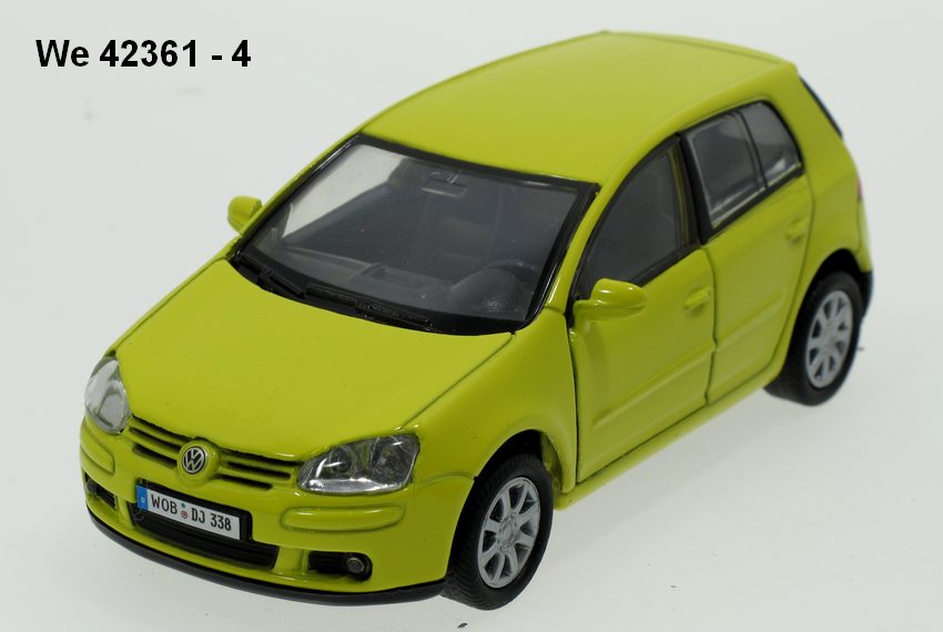 Welly 13439 VW Golf V (yellow) code Welly 42361