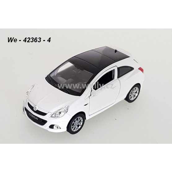 Welly 1:34-39 Opel Corsa OPC (white) - code Welly 42363, modely aut