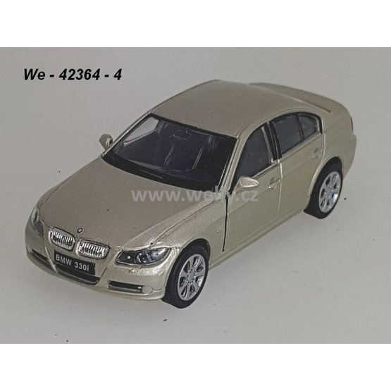 Welly 1:34-39 BMW 330 i (gold) - code Welly 42364, modely aut