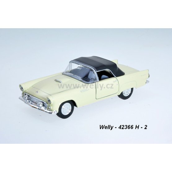 Welly 1:34-39 Ford ´55 Thunderbird soft top (red) - code Welly 42366H, modely aut