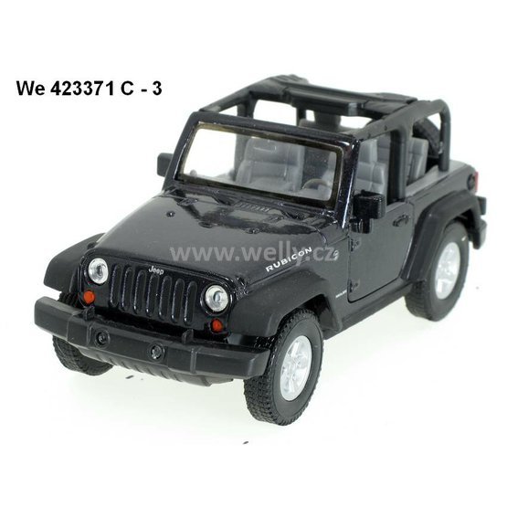 Welly 1:34-39 Jeep Wrangler Rubicon convertible (blue) - code Welly 42371C, modely aut
