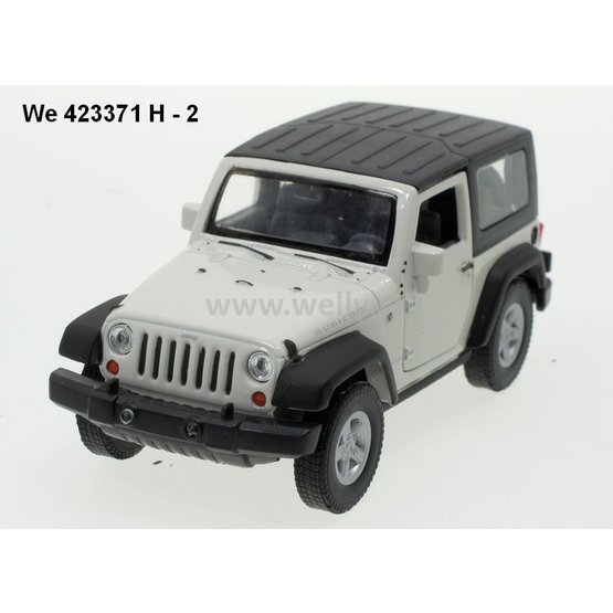 Welly 1:34-39 Jeep Wrangler Rubicon (white) - code Welly 42371H, modely aut