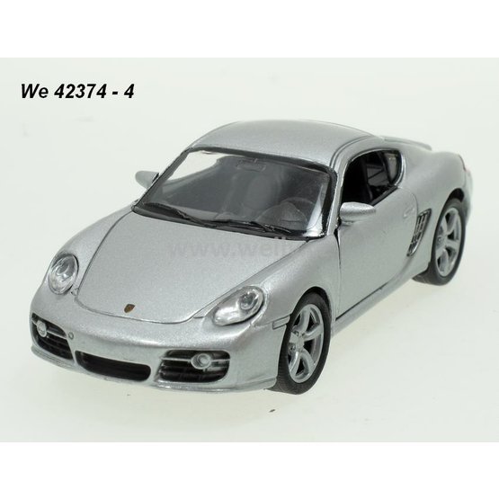 Welly 1:34-39 Porsche Cayman S (silver) - code Welly 42374, modely aut