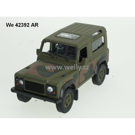 Welly 1:34-39 Land Rover Defender (army camouflage) - code Welly 42392 AR, modely aut
