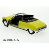 Citroen DS 19 Cabriolet (yellow) - code Welly 42398C, modely aut