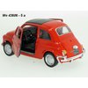 Fiat Nuova 500 (red) - code Welly 43606, modely aut