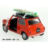 Mini Cooper 1300 with Surf (red) - code Welly 43609SB, modely aut