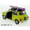 Mini Cooper 1300 with Surf (yellow) - code Welly 43609SB, modely aut