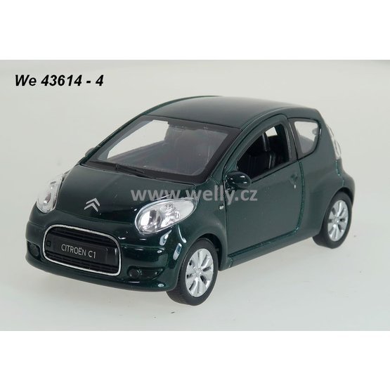 Welly 1:34-39 Citroen C1 (green) - code Welly 43614, modely aut