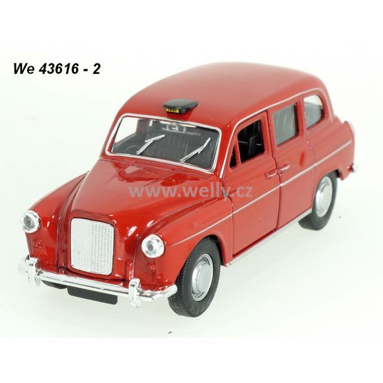 Welly 1:34-39 London Taxi FX4 (red) - code Welly 43616, modely aut