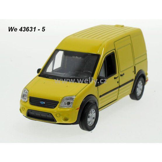 Welly 1:34-39 Ford Transit Connect (yellow) - code Welly 43631, modely aut