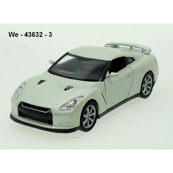 Welly Nissan GT-R (grey) - code Welly 43632, modely aut