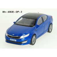 Welly 1:34-39 KIA Optima (blue) - code Welly 43636OP, ukončena výroba