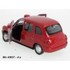 London Taxi TX4 (red) - code Welly 43637, modely aut