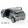 Land Rover Range Rover Evoque (silver) - code Welly 43649,