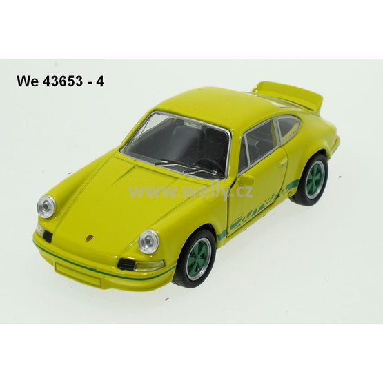 Welly 1:34-39 Porsche Carrera RS 1973 (yellow/green) - code Welly 43653