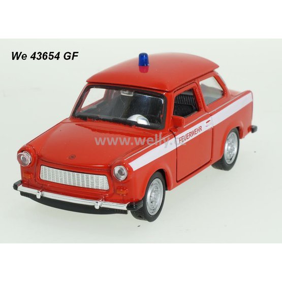 Welly 1:34-39 Trabant 601 (Feuerwehr) - code Welly 43654GF, modely aut