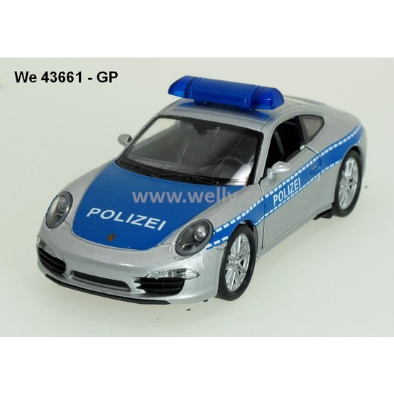 Welly 1:34-39 Porsche 911 (991) Carrera S (Polizei) - code Welly 43661GP, modely aut