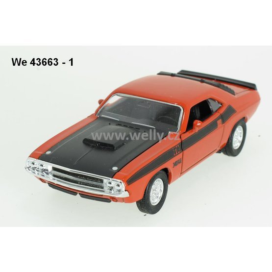 Welly 1:34-39 Dodge 1970 Challenger T/A (red) - code Welly 43663, modely aut