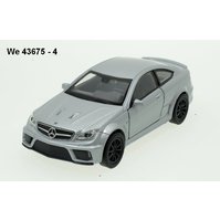 Welly 1:34-39 Mercedes-Benz C63 AMG Coupe (silver) - code Welly 43675, ukončena výroba