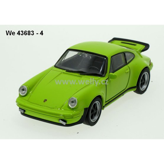 Welly 1:34-39 Porsche 911 Turbo 3.0 /1974/ (green) - code Welly 43683, modely aut