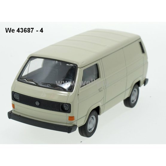 Welly 1:34-39 Volkswagen T 3 Van (cream) - code Welly 43687