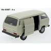 Welly Volkswagen T 3 Van (cream) - code Welly 43687