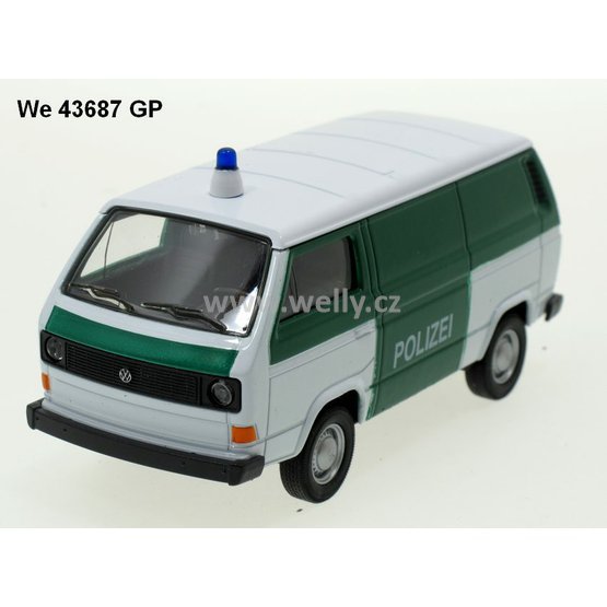 Welly 1:34-39 Volkswagen T 3 Van (Polizei) - code Welly 43687GP, modely aut