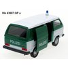 Welly Volkswagen T 3 Van (Polizei) - code Welly 43687GP, modely aut