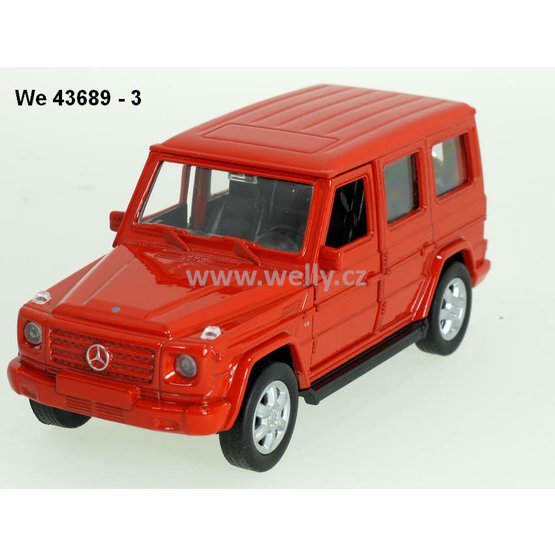 Welly 1:34-39 Mercedes-Benz G-Class (red) - code Welly 43689, modely aut
