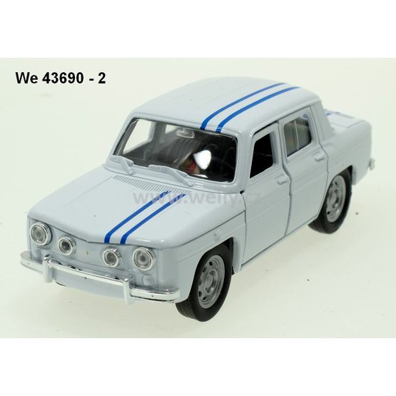 Welly 1:34-39 Renault R8 Gordini 1960 (white) - code Welly 43690, modely aut