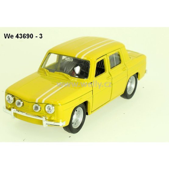 Welly 1:34-39 Renault R8 Gordini 1960 (yellow) - code Welly 43690, modely aut
