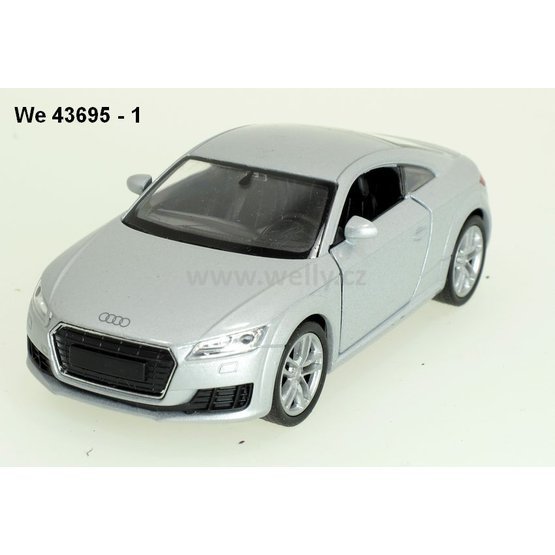 Welly 1:34-39 Audi 2014 TT Coupe (silver) - code Welly 43695, modely aut