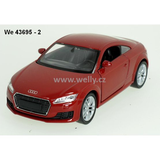 Welly 1:34-39 Audi 2014 TT Coupe (red) - code Welly 43695, modely aut