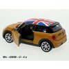 New Mini Hatch UK (orange) - code Welly 43696U, modely aut